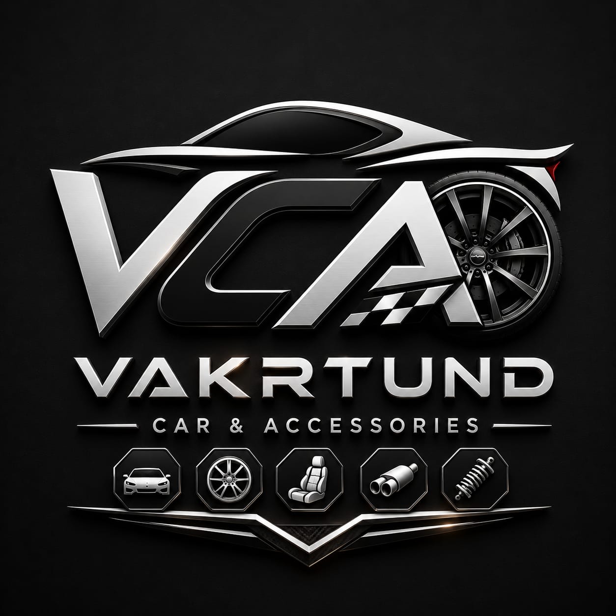 Vakratund Car Accessories logo
